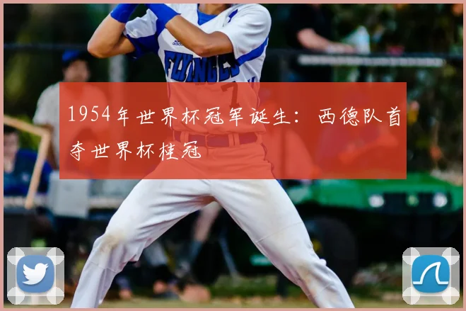 1954年世界杯冠军诞生:西德队首夺世界杯桂冠